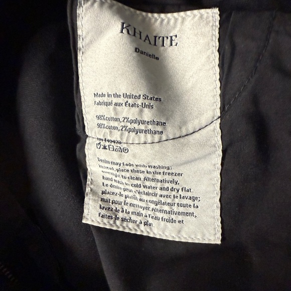 KHAITE Danielle Jeans | Black | 28 - Picture 10 of 10